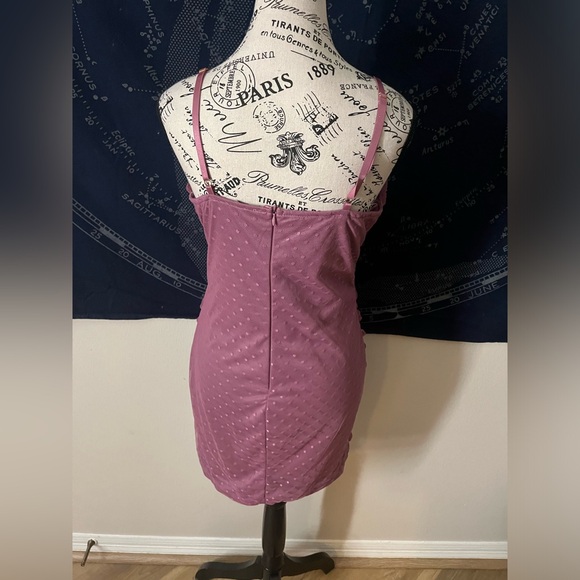 Haute Monde Mauve Pink Tulle Dress – Size M - Picture 6 of 7